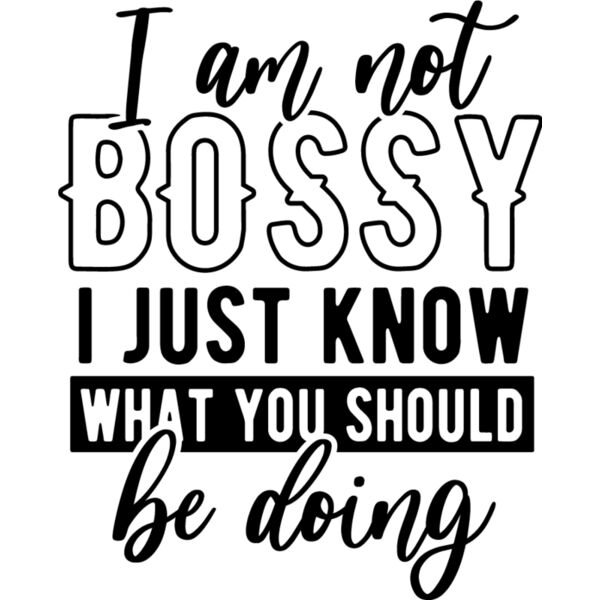 Im not a bossy Thumbnail