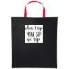 Varsity cotton shopper short handle Thumbnail